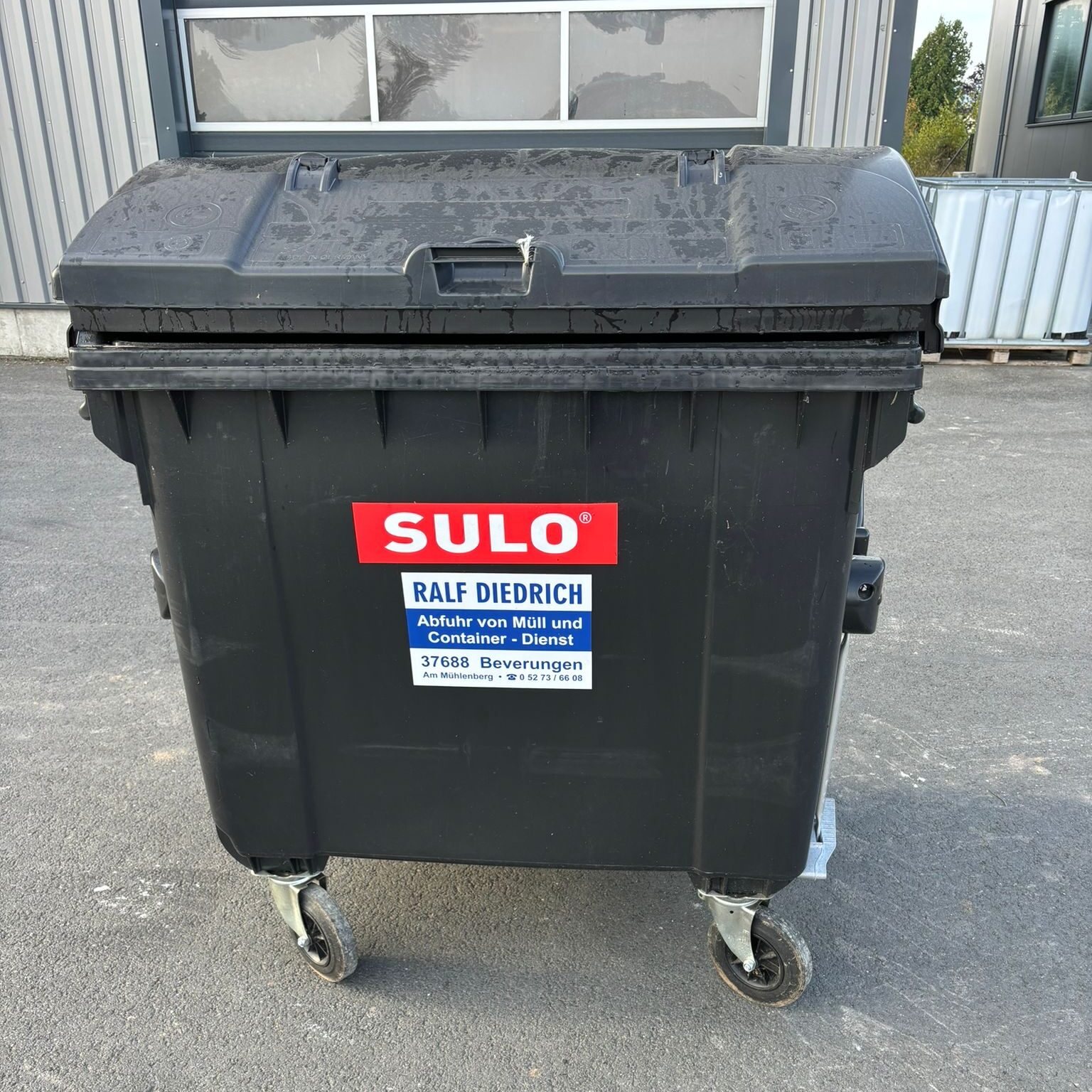 1000L Rollcontainer Gewerbemüll